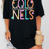Colonels Star Doodle Mix DTF Print