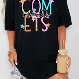 Comets Star Doodle Mix DTF Print