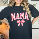 Coquette Mama Pink Bow DTF Print