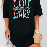 Cougars Star Doodle Mix DTF Print
