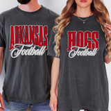 Custom Grunge Football Bottom Arch DTF Print