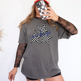 Cowboys Checker Star Trio DTF Print