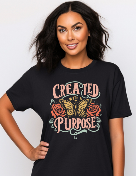 Created With a Purpose DTF Print