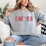 Crusaders Doodle Mix DTF Print
