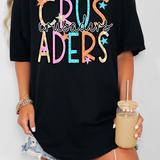 Crusaders Star Doodle Mix DTF Print