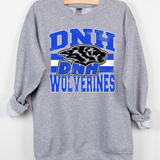 Classic Hometown DNH Wolverines DTF Print