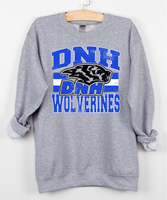 Classic Hometown DNH Wolverines DTF Print