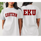 EKU Eastern Dual Varsity DTF Print