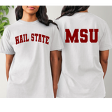 MSU Hail State Dual Varsity DTF Print
