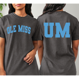 UM Ole Miss Dual Varsity DTF Print