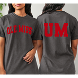 UM Ole Miss Dual Varsity DTF Print