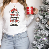Dear Santa I Can Explain  DTF Print