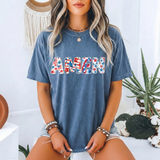 Amen Pearl Patriotic DTF Print