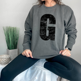 Distressed G DTF Print