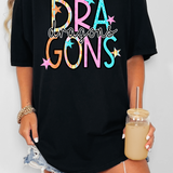 Dragons Star Doodle Mix DTF Print