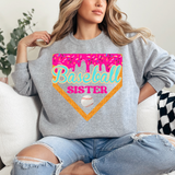 Drippy Baseball Sister DTF Print