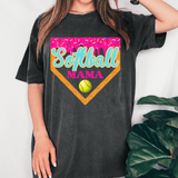 Drippy Softball Mama DTF Print