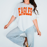 Eagles Varsity Distressed Teams DTF Print