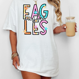 Eagles Star Doodle Mix DTF Print
