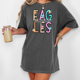 Eagles Star Doodle Mix DTF Print