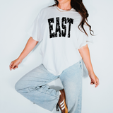 East Varsity Distressed Teams DTF Print