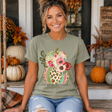 For Everything There Is a Season Floral Pumpkin Faith DTF Print