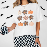 FLORAL PUMPKIN PATTERN DTF Print