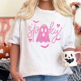 NEON PINK Spooky Ghost DTF Print