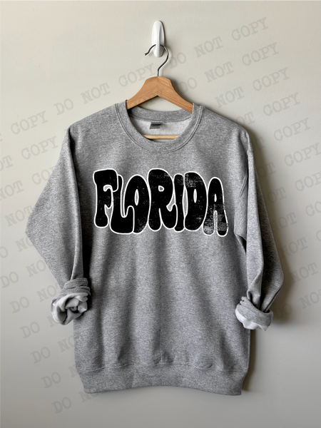 Wonky Florida DTF Print