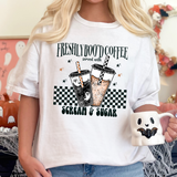 FRESHLY BOO'D COFFEE DESIGN DTF Print