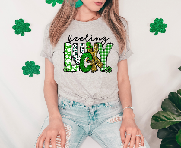 Feeling Lucky DTF Print