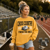 Cross Country Finish the Race Christian DTF Print