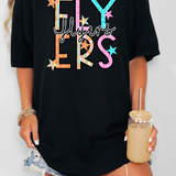 Flyers Star Doodle Mix DTF Print