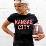 Kansas City Leopard Football DTF Print