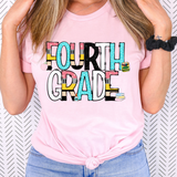 Fourth Grade School Days DTF Print