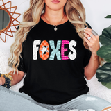 Foxes Doodle Mix DTF Print