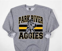 Classic Hometown Park River Aggies DTF Print