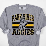 Classic Hometown Park River Aggies DTF Print