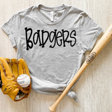 Funky Serif Badgers DTF Print