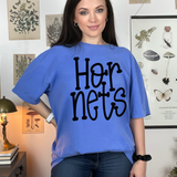 Funky Serif Hornets DTF Print