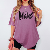 Funky Serif Lindies DTF Print