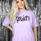 Funky Serif Raiders DTF Print