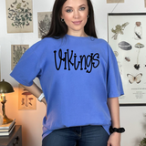 Funky Serif Vikings DTF Print