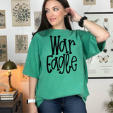 Funky Serif War Eagle DTF Print