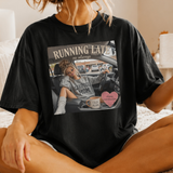 Running Late As Always Carpool Mom Funny DTF Print