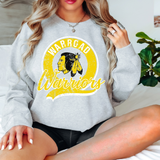 Warroad Warriors Grunge Circle Logo DTF Print