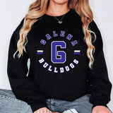 Galena Bulldogs Circle Team DTF Print