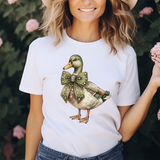Mallard Duck with Bow DTF Print