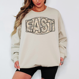 East Camo Badge DTF Print