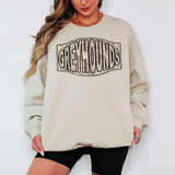 Greyhounds Camo Badge DTF Print